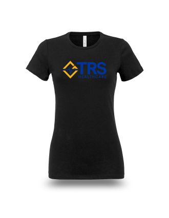 Bella + Canvas Women's Relaxed Fit - TRS logo- full color